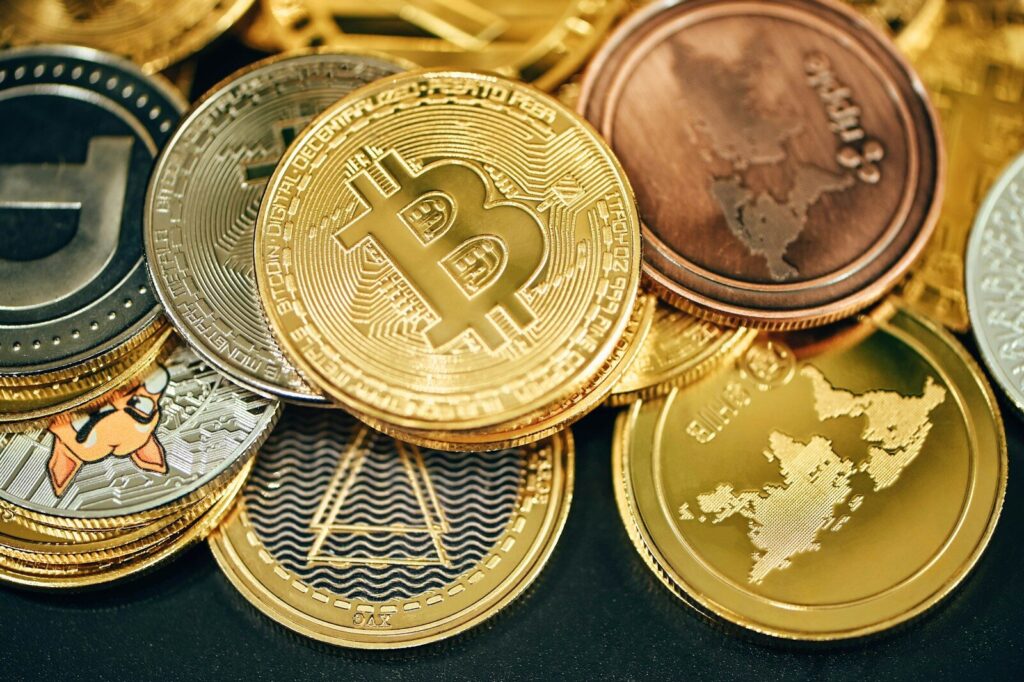 仮想通貨で決済のイメージ